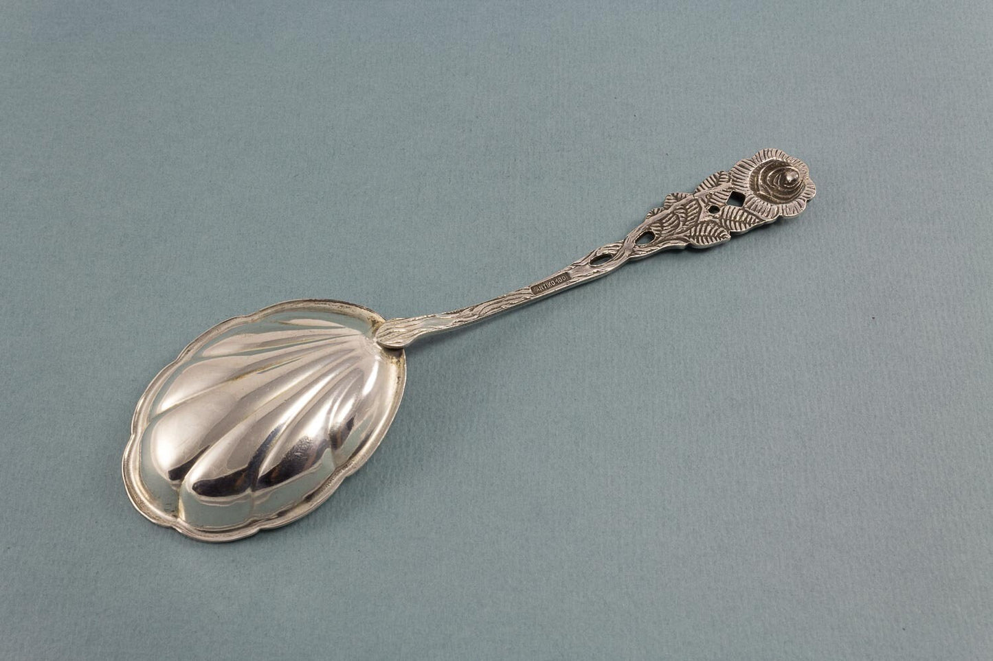 Sahnelöffel, versilberter Löffel, Hildesheimer Rose, Geschenk, Vintage, Löffel