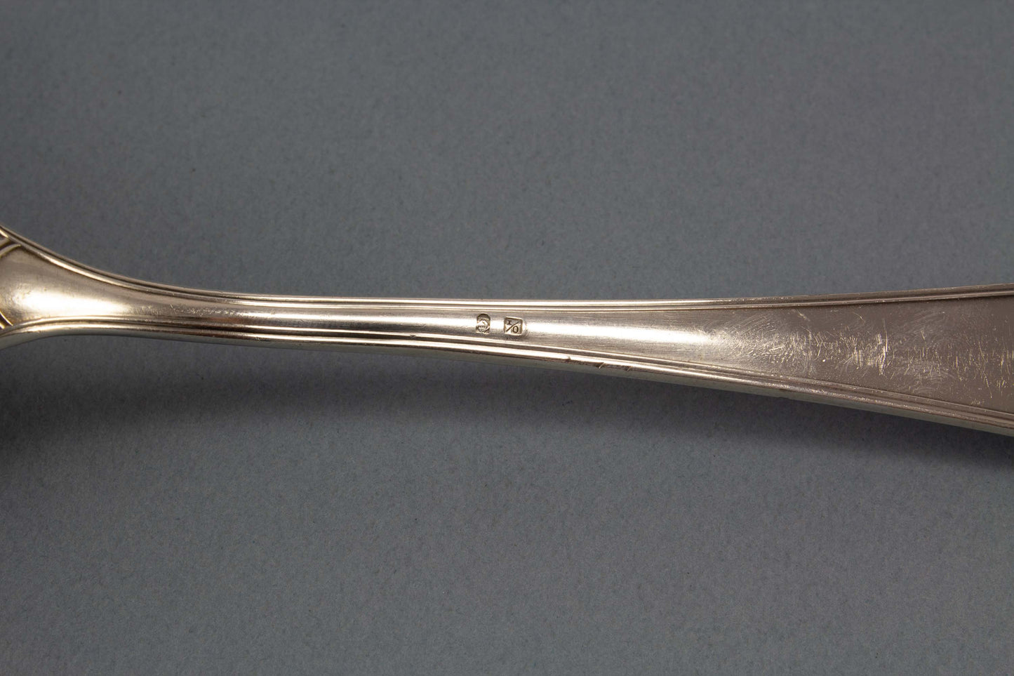 Seltener Saucenlöffel von WMF, Kreuzbandmuster, WMF 200