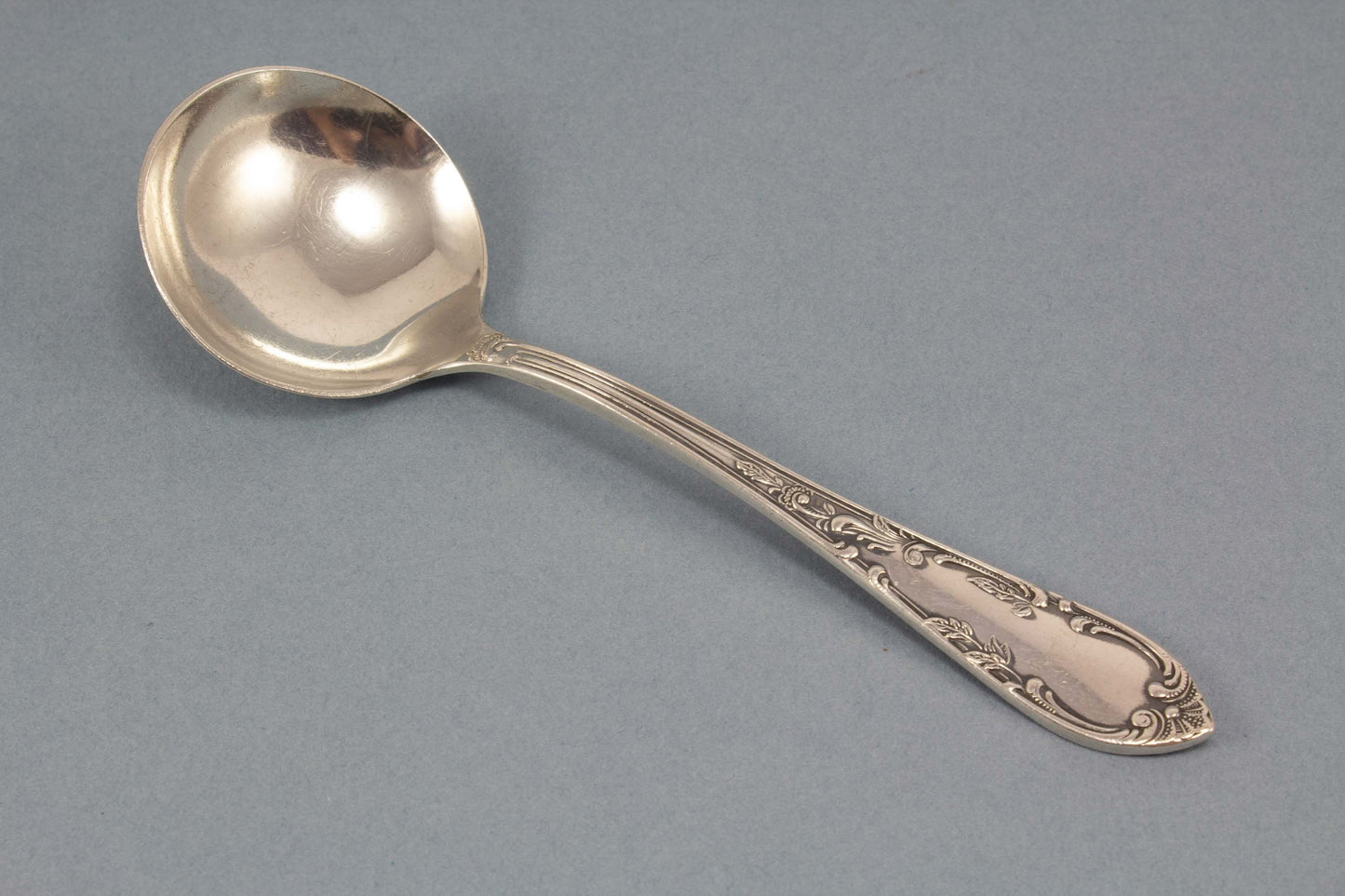 Vintage cutlery set for 6 people in rococo style