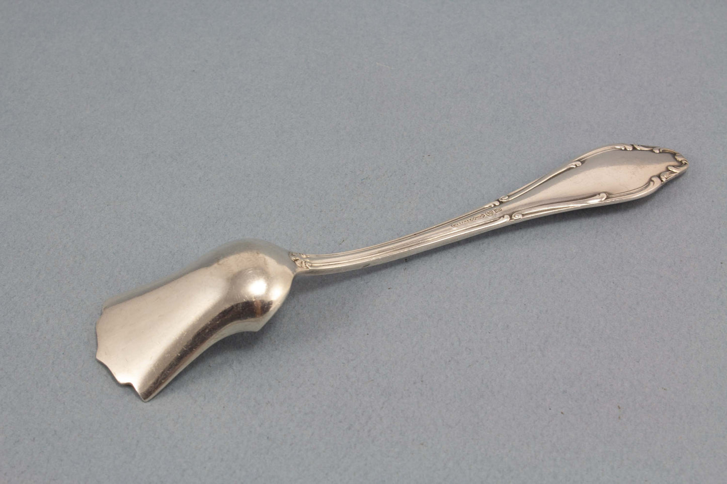 Zuckerlöffel, versilbert, Wellner Mozart, versilberte Löffel, Hochzeit, Geschenk, Besteck
