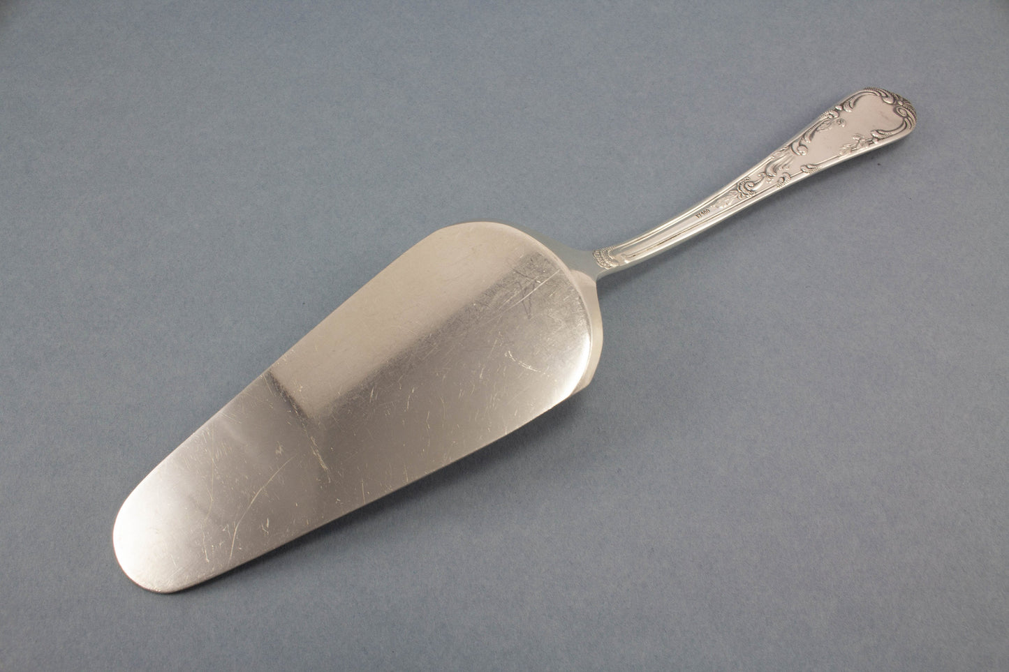 Rokoko Tortenheber, versilbert, Vintage, Kuchenheber, Rokoko, Kuchen essen