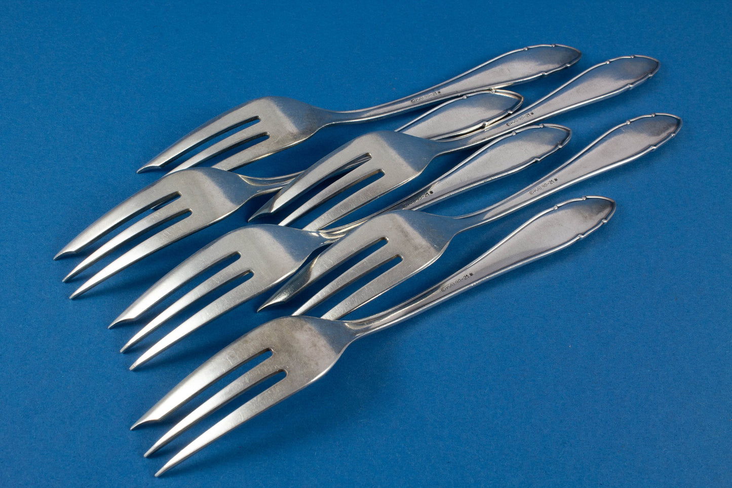 6 wunderschöne Kuchengabeln