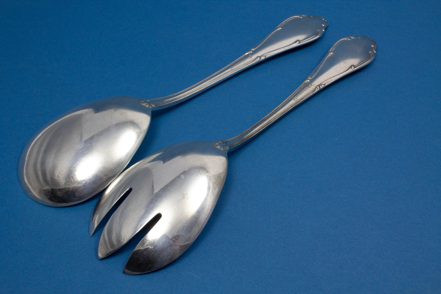 Salatbesteck von Wellner, Salatgabel, Salatlöffel