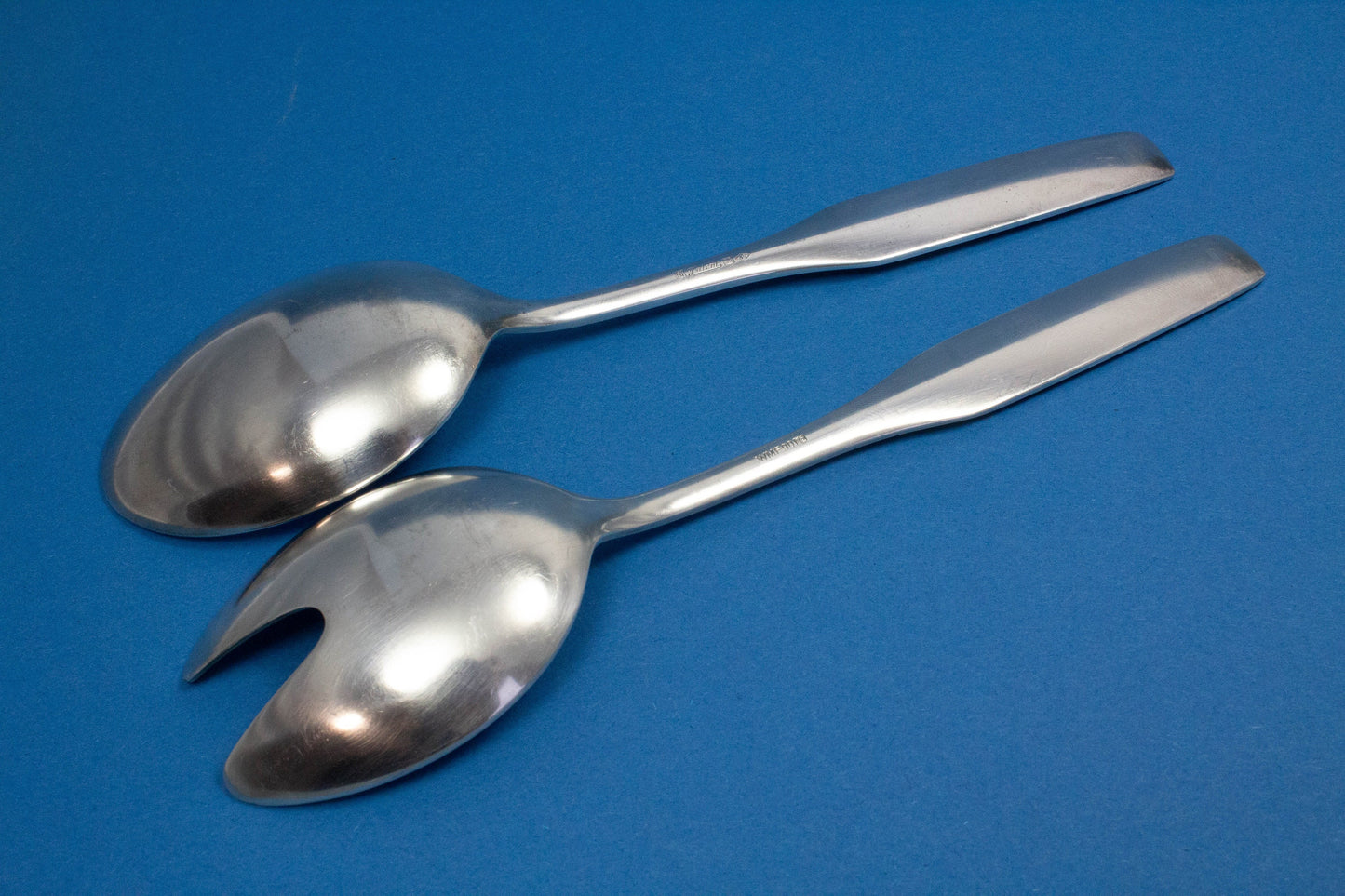 Salatbesteck, WMF 3600, Salatgabel, Salatlöffel, versilbert