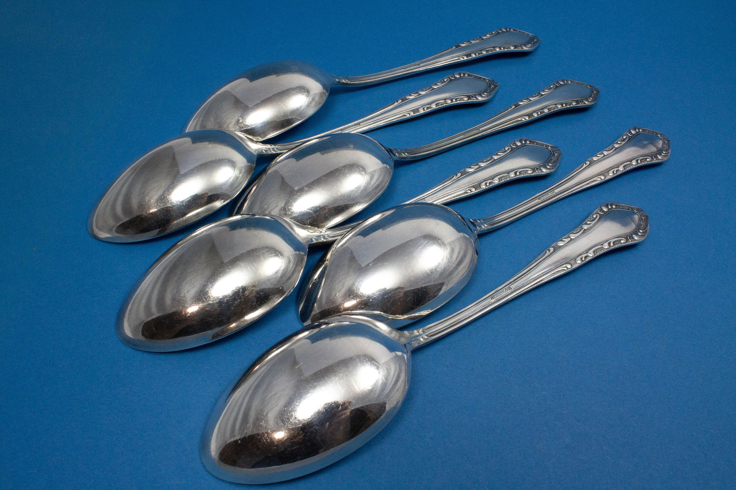 6 schöne Esslöffel, Tafellöffel