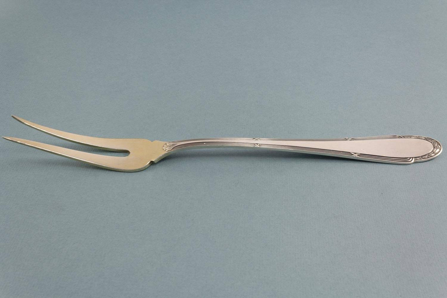 Jugendstil Vorlegegabel, Fleischgabel, WMF 200, versilbert - Löffelland