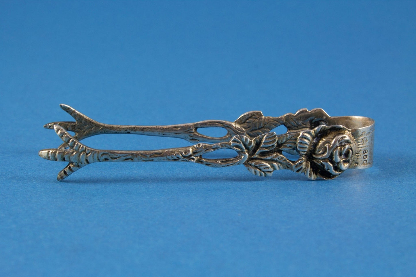 Rosen Zuckerzange, 800er Silber - Löffelland