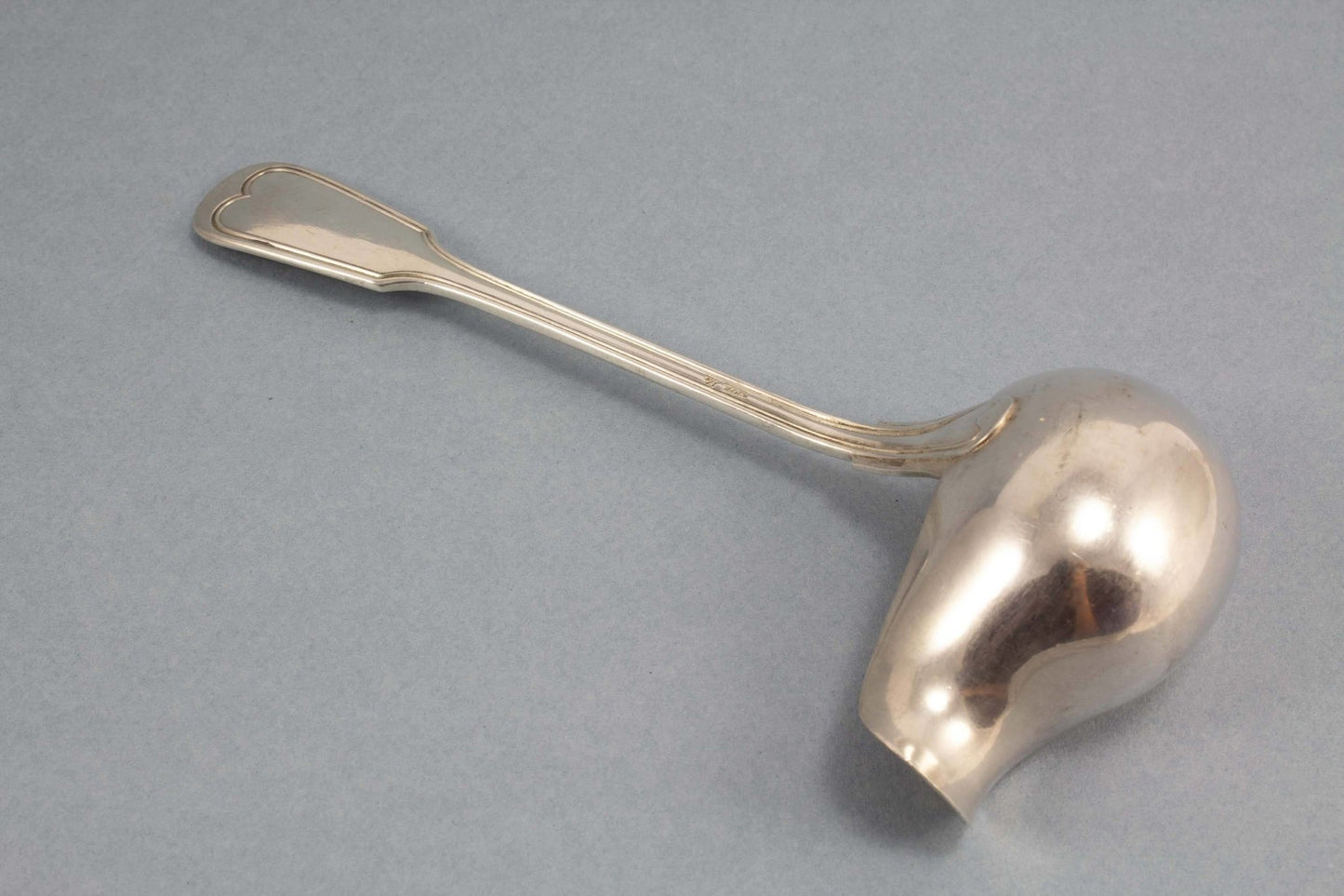 Saucenkelle, WMF, versilbert, WMF Augsburger Faden - Löffelland