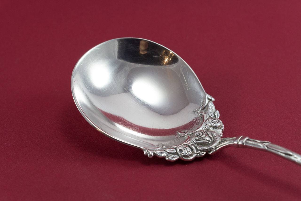 Hildesheimer Rose Spoon Cream Spoon 835 Silver #S010 sold