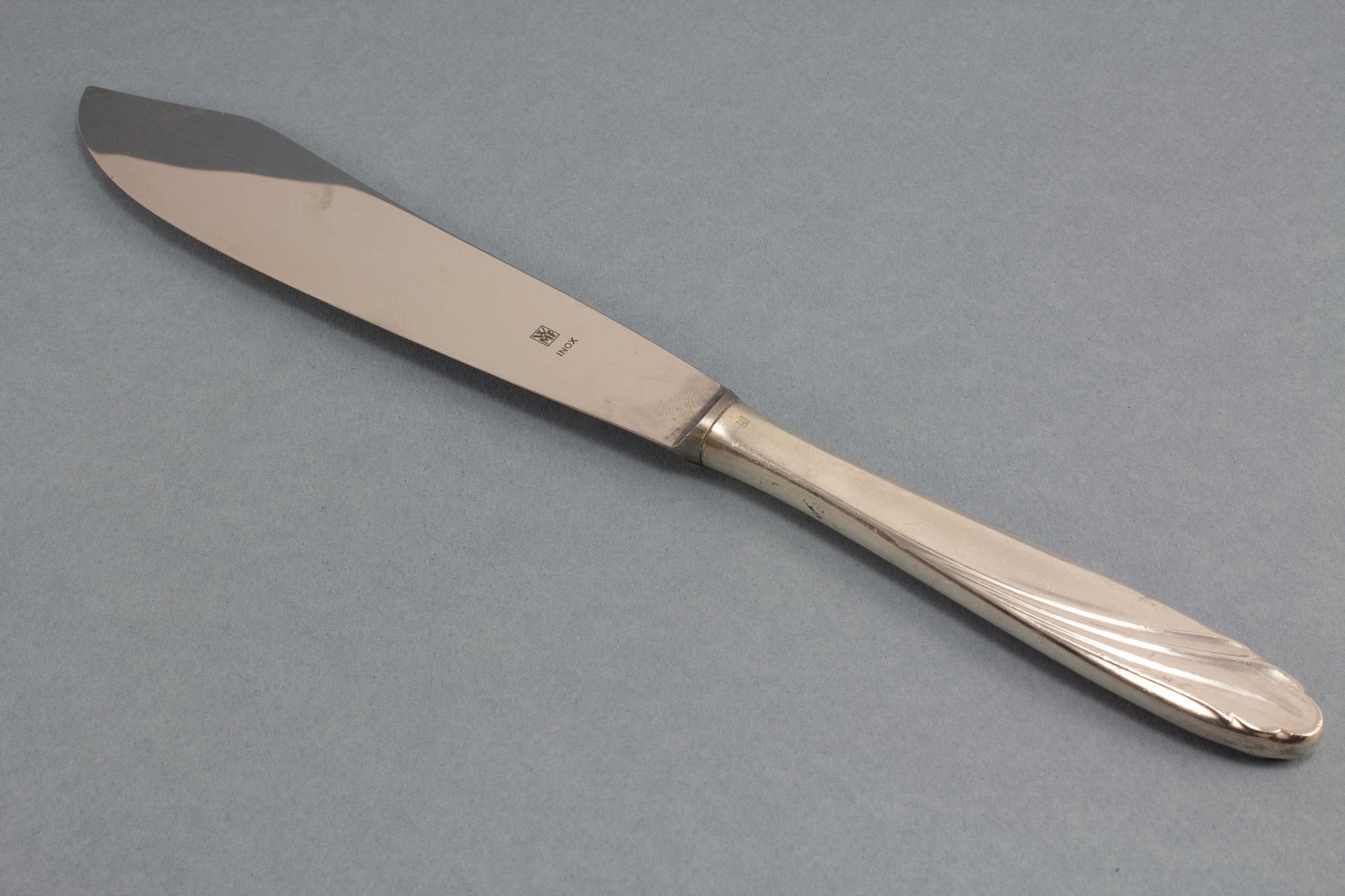 Versilbertes Tortenmesser von WMF, Vintage Messer für die Hochzeitstorte, WMF Wien