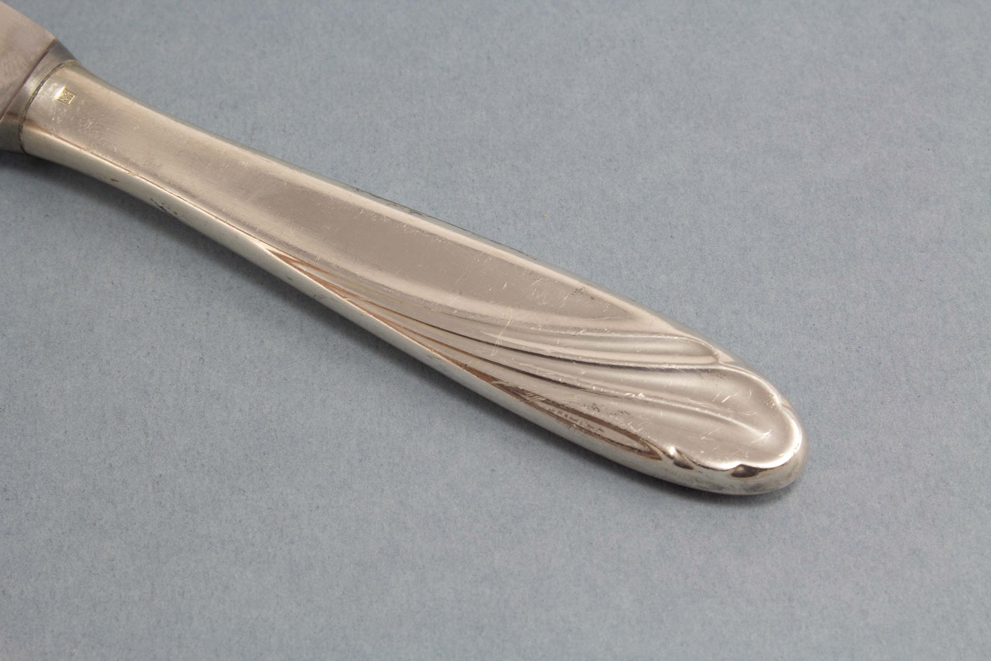 Versilbertes Tortenmesser von WMF, Vintage Messer für die Hochzeitstorte, WMF Wien