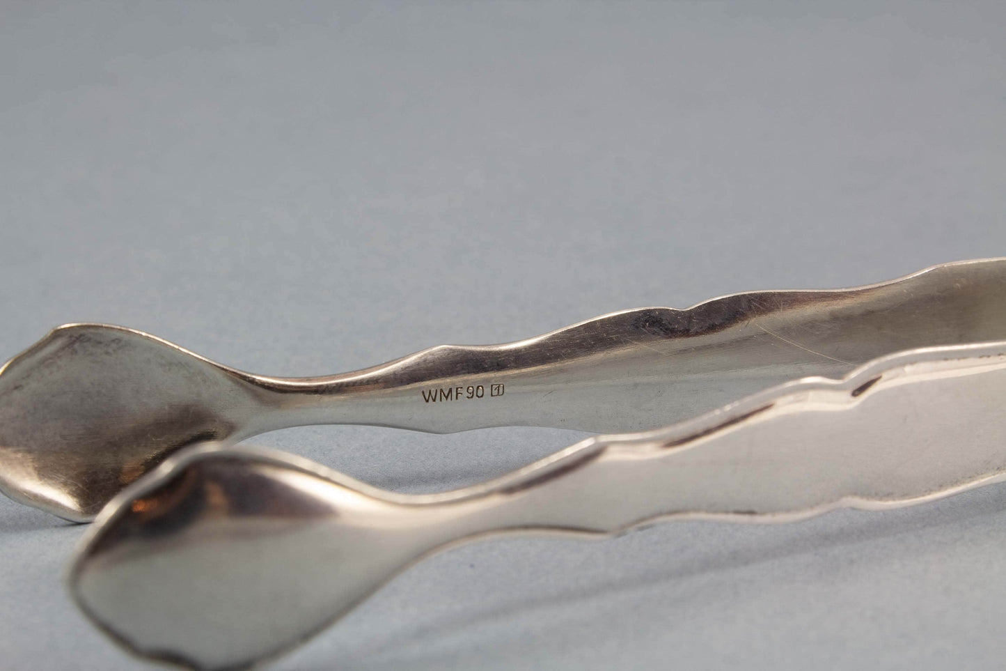 Candy Tongs, Sugar Tongs, silver plated, Chippendale, small tongs, pliers, silver plated tongs, silvered cutlery