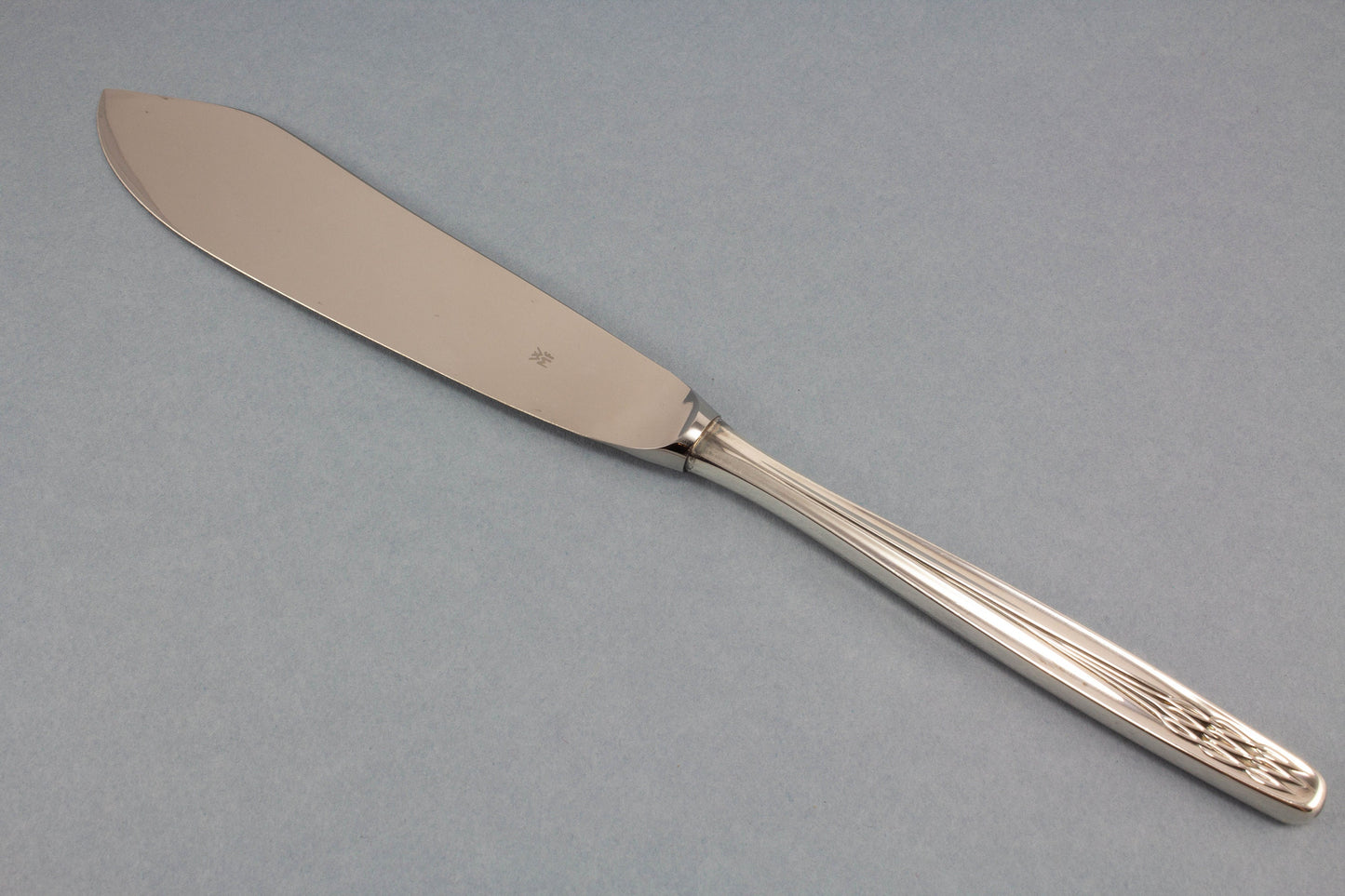 Schönes, versilbertes Tortenmesser von WMF, großes Messer für Hochzeitstorten