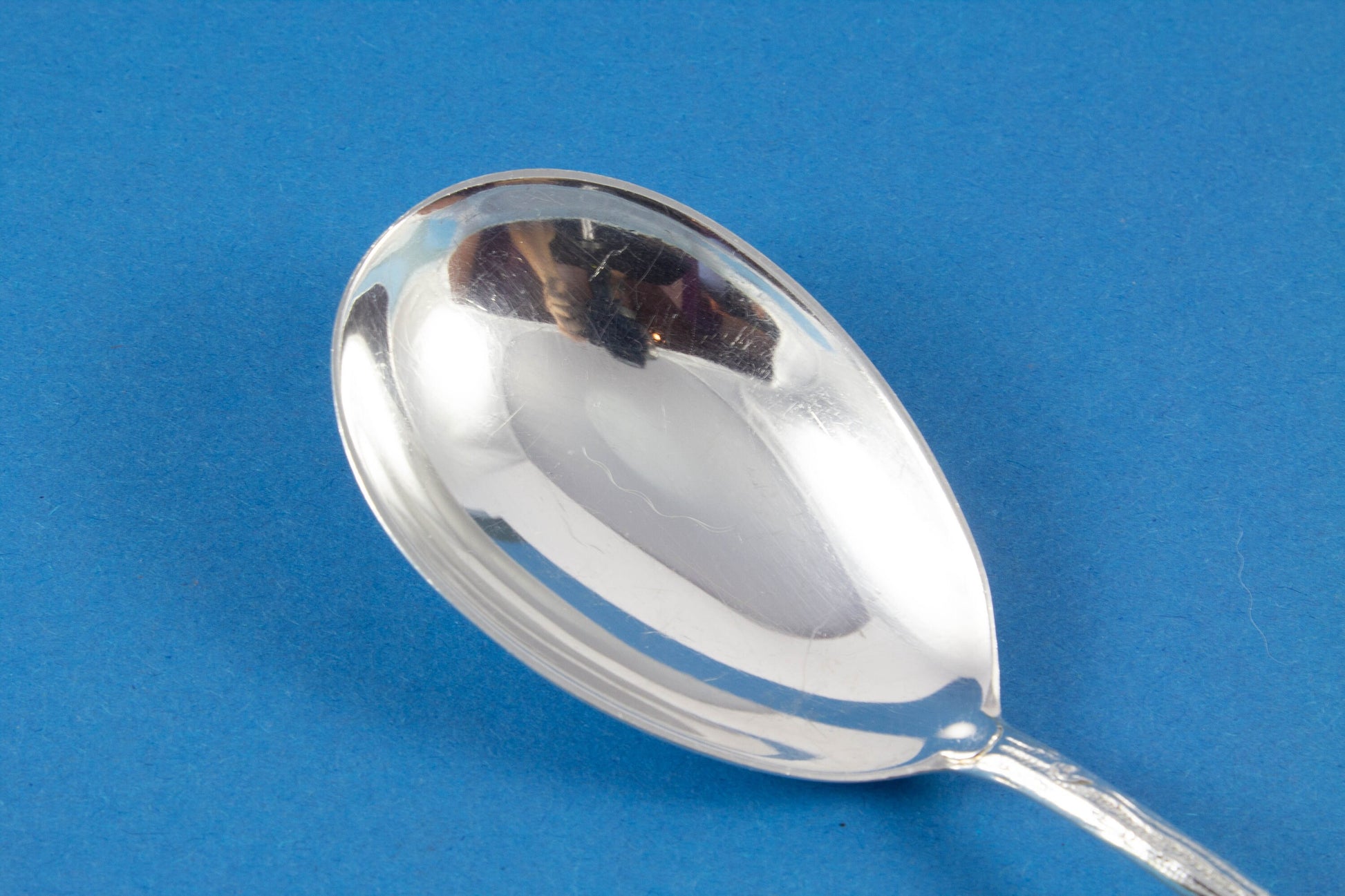 Silver-plated cream spoon by Christoph Widmann