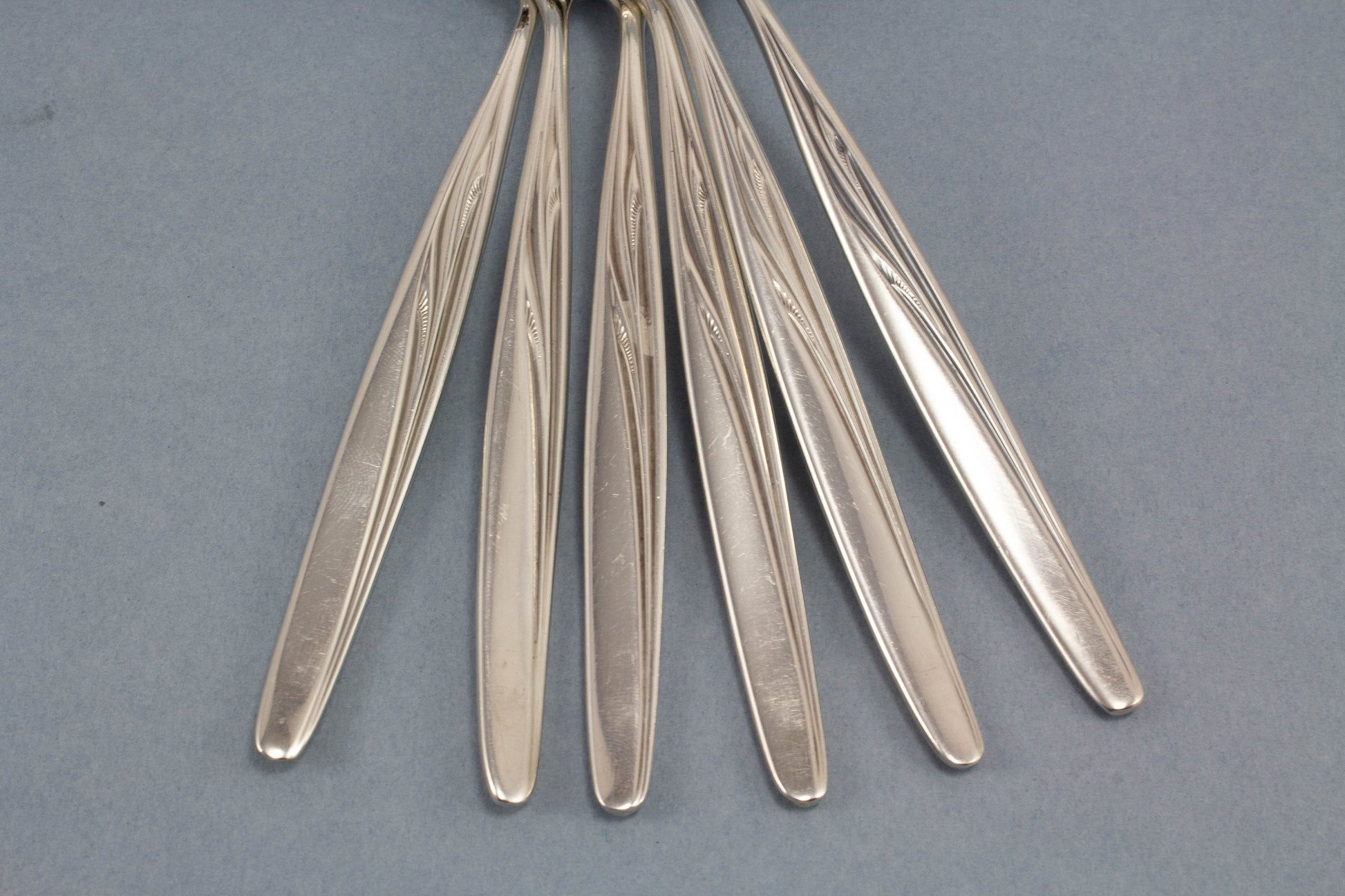 8 silver plated cup spoon, soup spoon, WMF Heidelberg