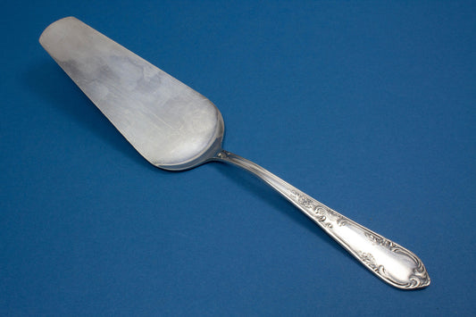 Versilberter Rokoko Tortenheber