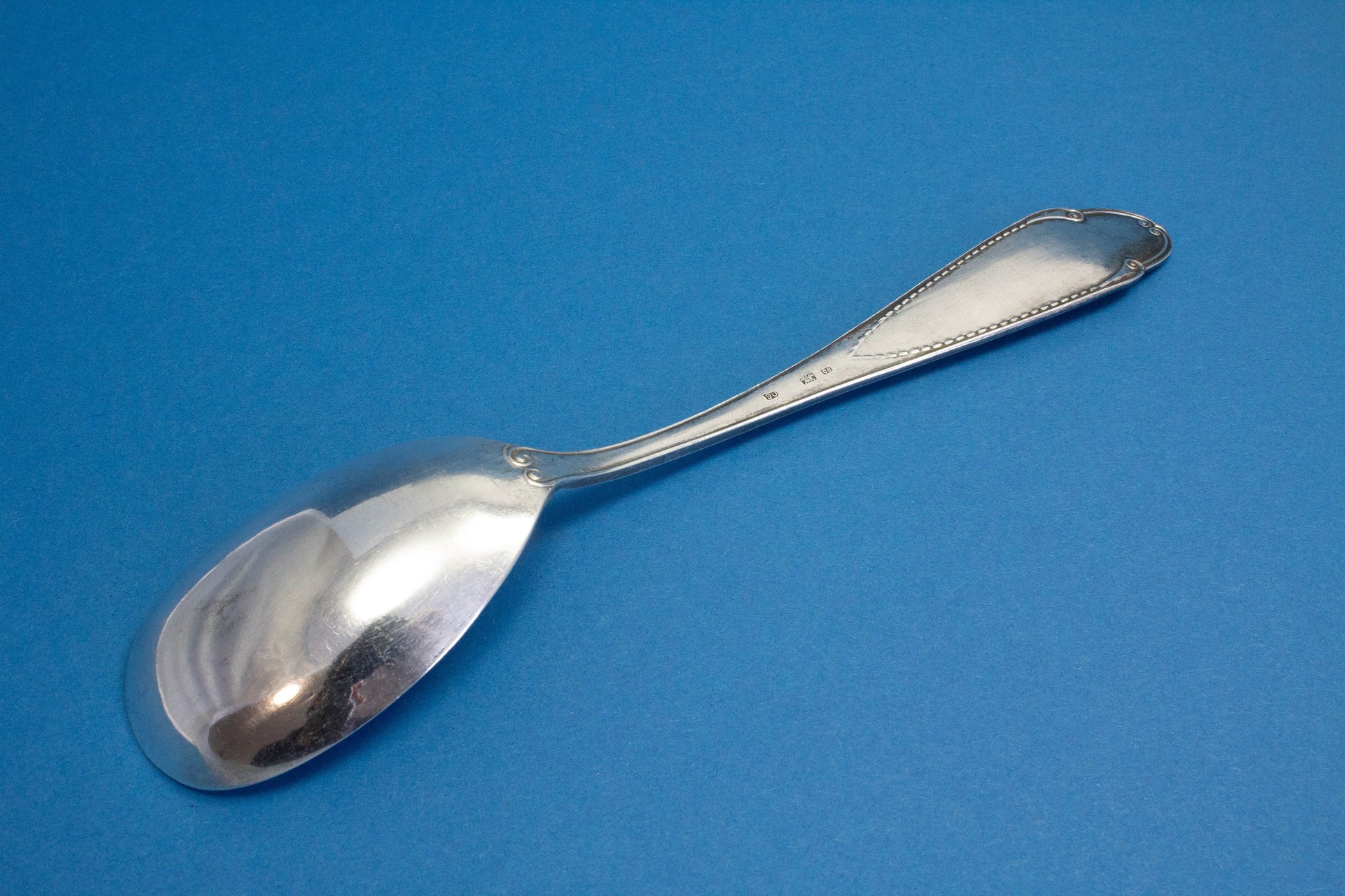 Clarfeld silver-plated compote spoon