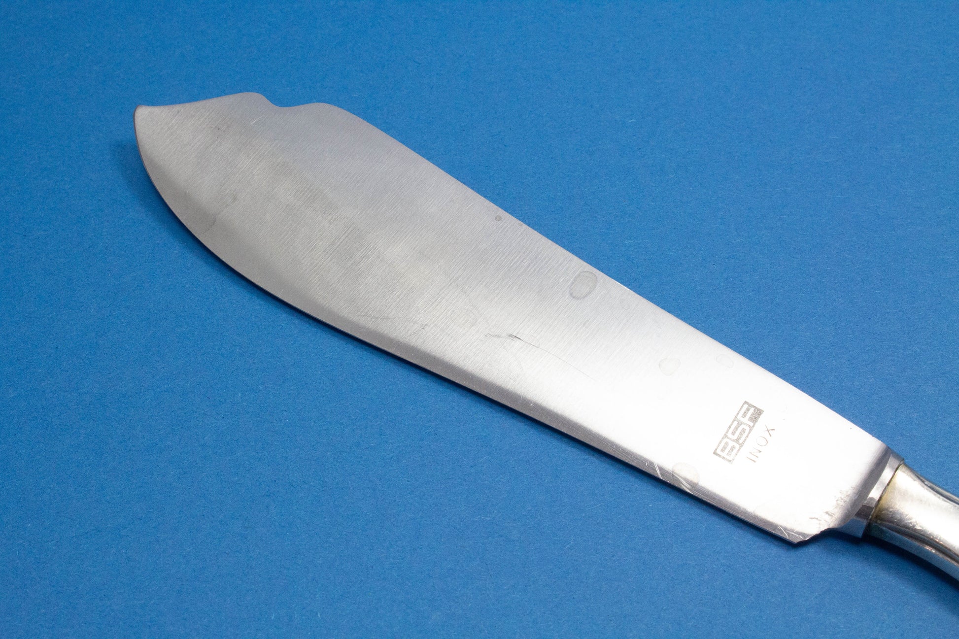 Beautiful, silver plated cake cutting knife by BSF