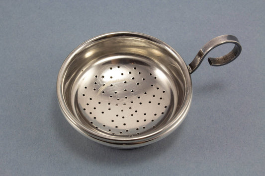 Teesieb, versilbert, Vintage Tee Sieb - Löffelland